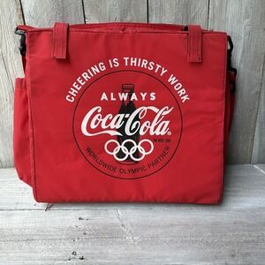 1996 Coca Cola Coke Centennial Atlanta Olympics Insulated bag Stadium seats Rare
